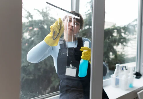 Nettoyage de vitres intérieures et extérieures à Saint-Jean-de-Laur
